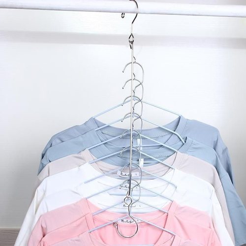 衣柜收纳晒衣架简约整理架