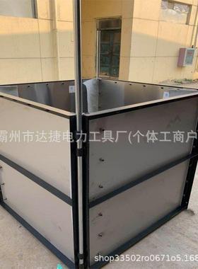 1*1.2mPVC防汛围井抗洪抢险组合型挡水围板应急救灾防管涌围墙