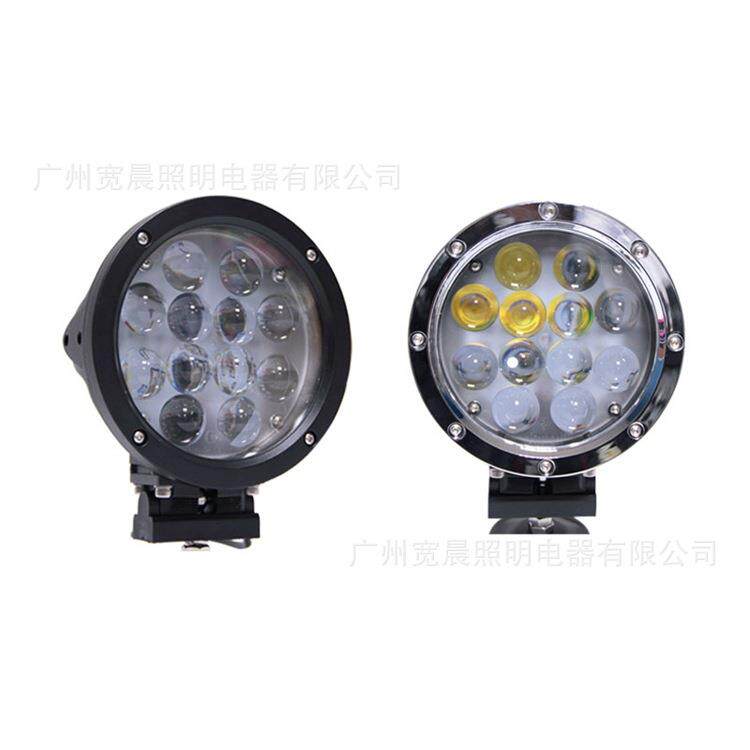 60W LED工作灯适用牧马人越野车LED车顶射灯a柱灯led牌照前杠灯