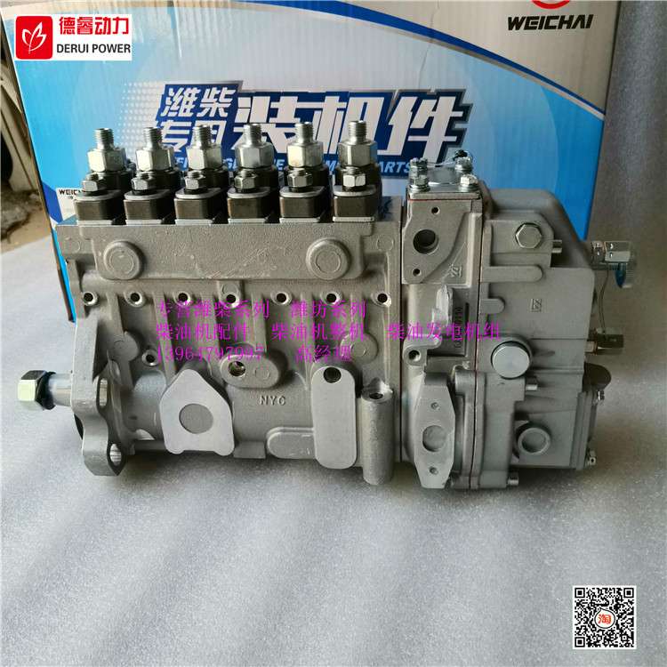 WP6发电机组柴油机工业动力用喷油泵13057958
