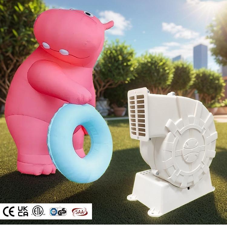 启胜欧规气模充气拱门中压离心低噪音PP阻燃130W150W婚庆鼓风机
