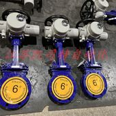 10电动陶瓷刀闸阀 凯司特 PZ973TC 电厂输灰系统用耐磨刀型闸板阀