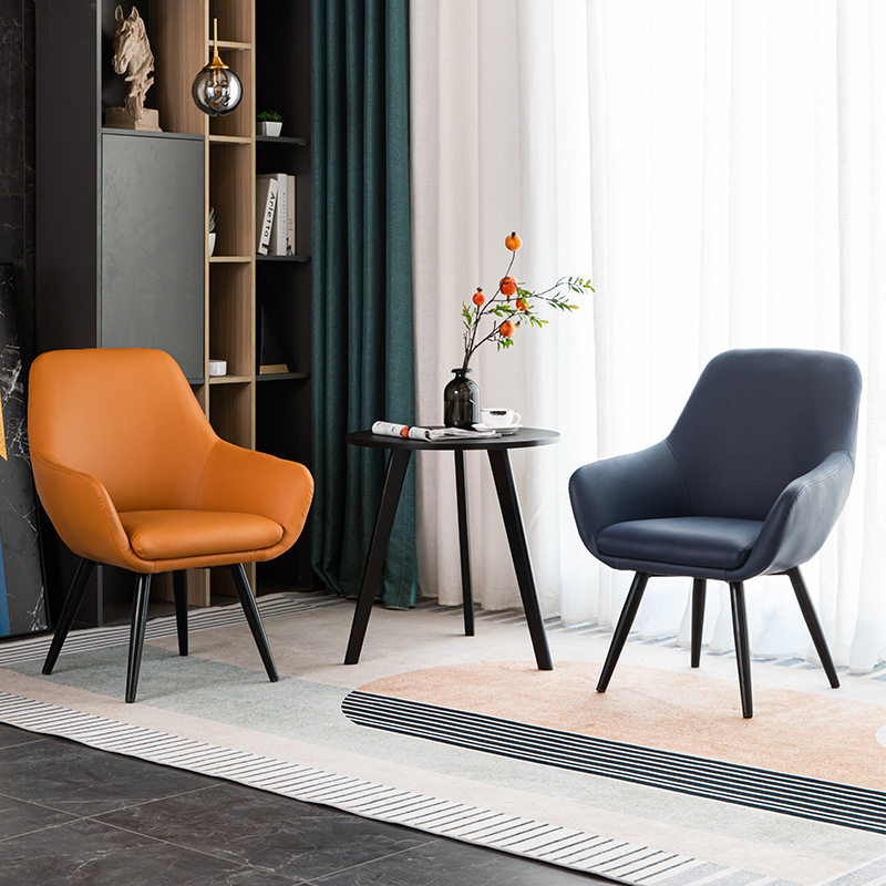 单人沙发椅懒人小户型轻奢阳台桌椅组合椅子现代简约咖啡厅休闲椅