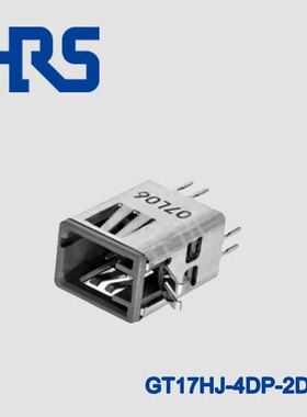 汽车 LAN 连接器HRS广濑接插件GT17HJ-4DP-2DSA_DSL 4针