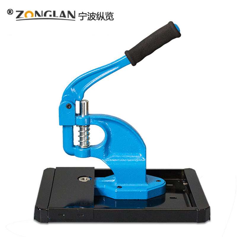 厂广告喷绘布打扣机打孔工具扣眼模具压力机铆钉手压式