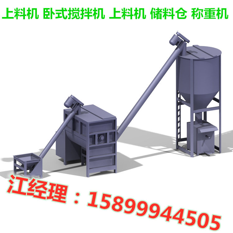 惠州500KG卧式搅拌机 扬州1吨卧式搅拌机 吉安1吨卧式搅拌机