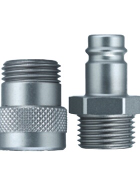 Rectus利达时 直通型 铜/铜镀镍 快换接头 10mm通径 41KF系列