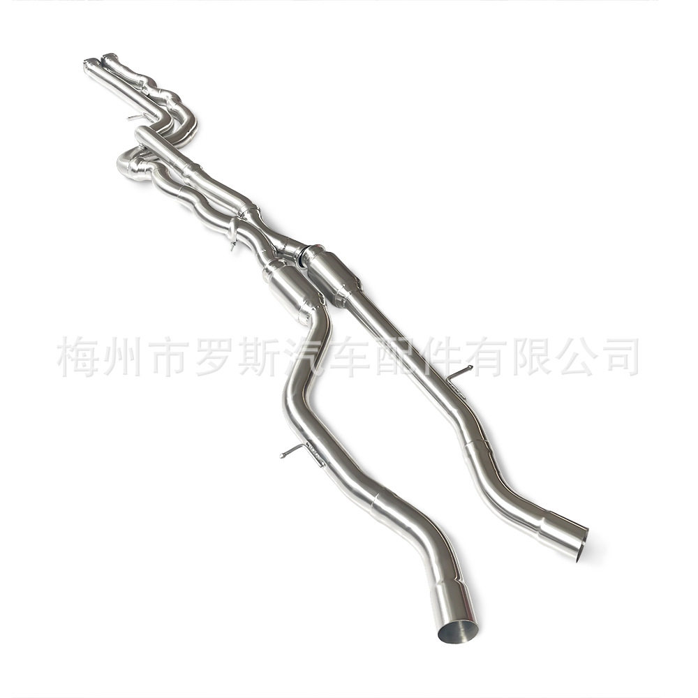 适用发动机宝马M3 M4 F80 F82 F83 S55 3.0T 2014-2019中管排气管