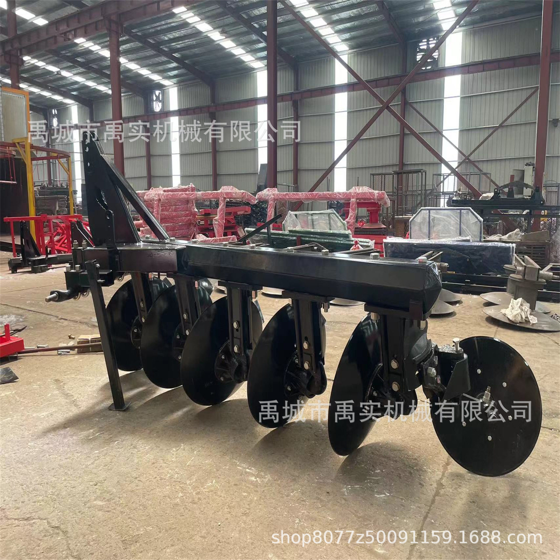 非州重型管子犁小鱼犁 660mm锰钢犁片圆盘犁 批发新型小鱼犁