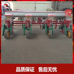 玉米播种机悬浮式精播机免耕加施肥种植机单行粒手扶式苞米精播机