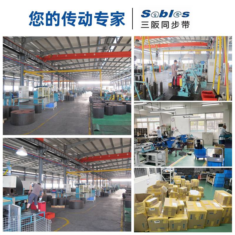 Sables三阪 1720-D5M双面齿橡胶同步带 双面HTD齿型传动皮带