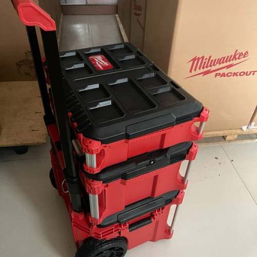 milwaukee美沃奇packout进口工具箱工业级多功能五金家用收纳