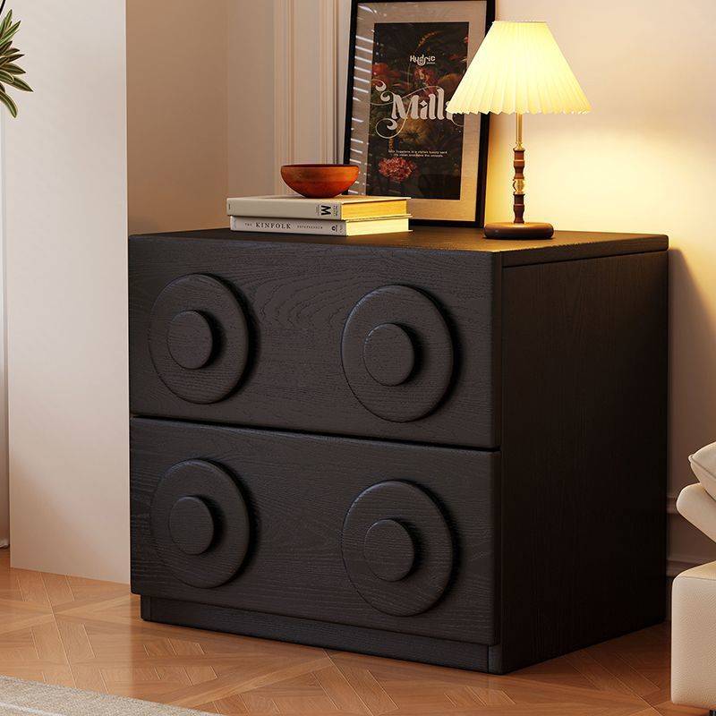 中古风客厅组合卡门柜美式简约卧室床头柜实木餐边柜小立柜储物