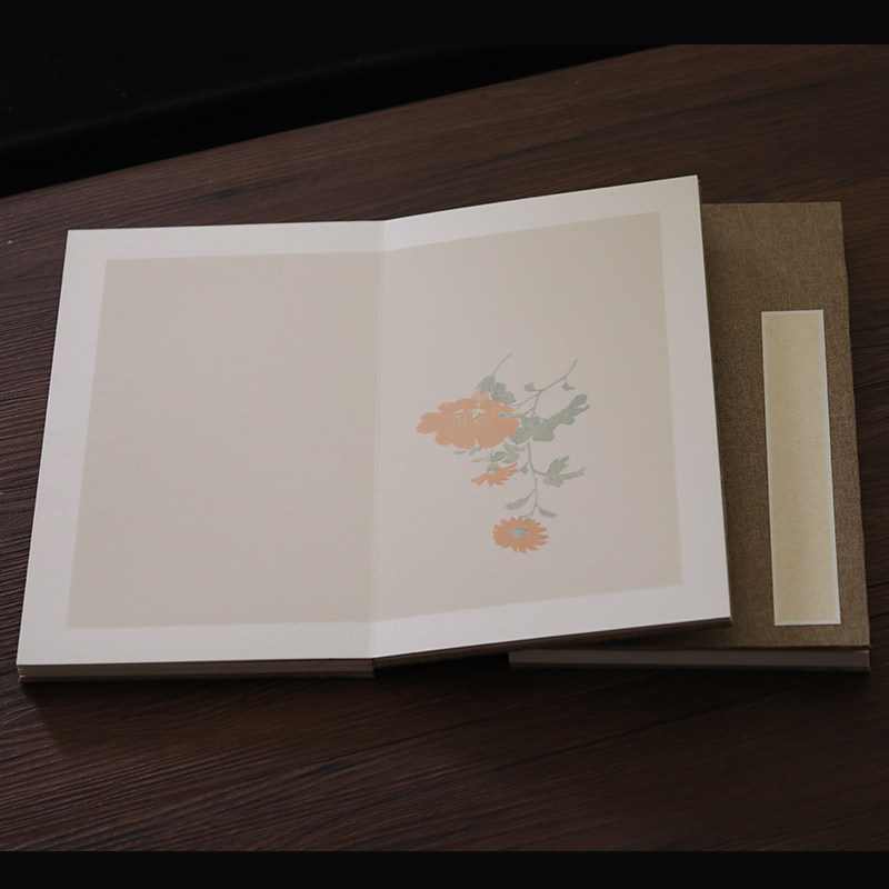 商务签到本中国风创意q册页签名册婚礼会议聚会寿宴活动嘉宾签到