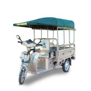 暖途电动三轮车车棚遮阳棚挡雨棚圆管折叠全O封闭快递车篷防水加