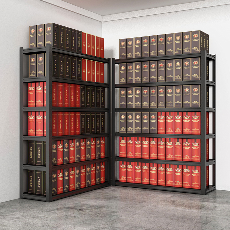 货架置物b架多层家用全钢铁架子仓储储物架厨房落地仓库杂物展示