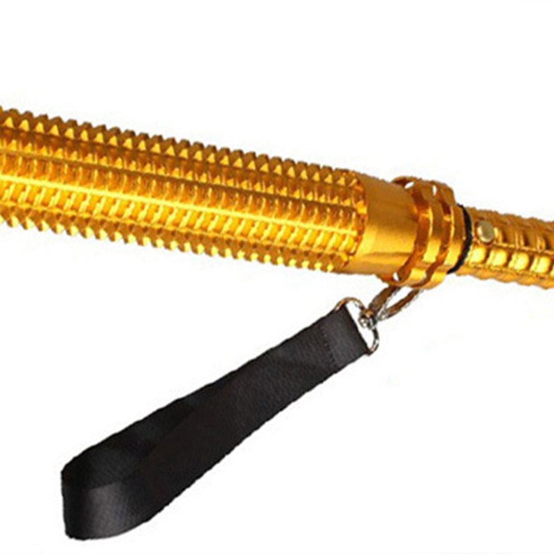 手电筒可a充电超强棒球棒武器防狼车载强光防身狼牙棒工具户外手