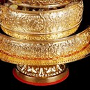 藏族佛饰品d大小号初学修曼扎盘尼泊尔纯铜八吉祥索达曼茶罗吉堪