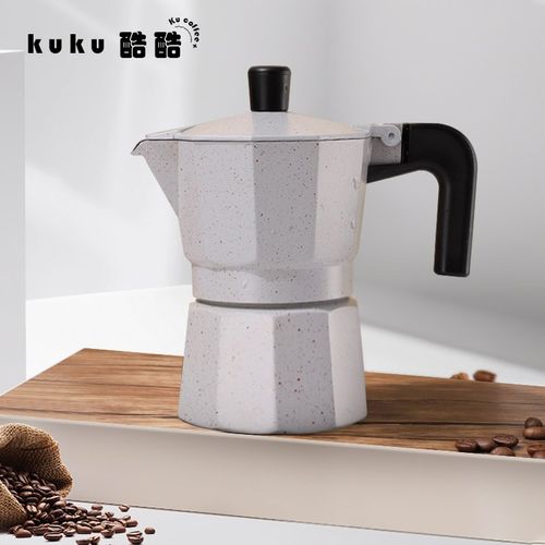 双阀摩卡壶家用i小型全自动手冲咖啡壶意式煮咖啡机器具电煮萃取