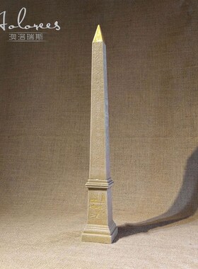 家居饰品埃及纪念品巴黎协和广场克F娄巴特拉方尖碑复刻创意摆件