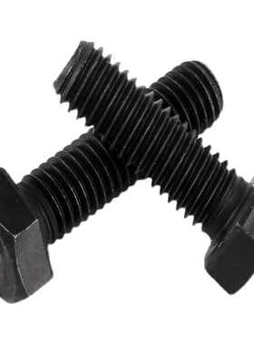 12.9级外六角螺丝黑色高强度碳钢加硬罗螺栓丝HM4M5M6M8M10M12盒