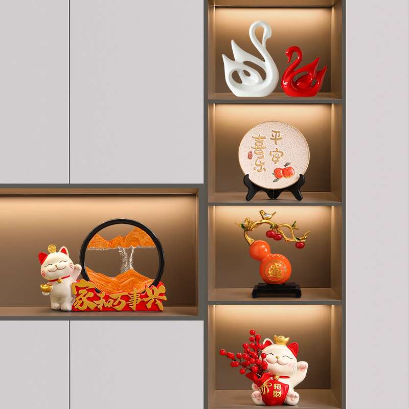 家居装饰沙漏创意画摆件节日生日礼物书房客厅创意轻奢流沙画图片