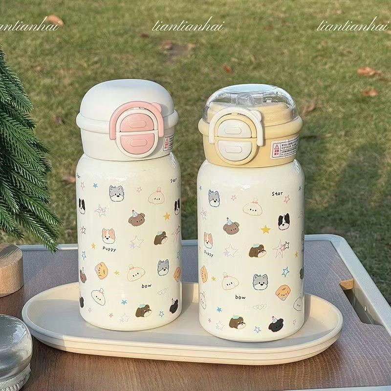 保温杯女2025新款可爱吸管水杯高C颜值316不锈钢杯子上学专用学生,餐饮具,保冷/保温杯,淘宝优惠券,粉丝福利购,淘宝优惠卷