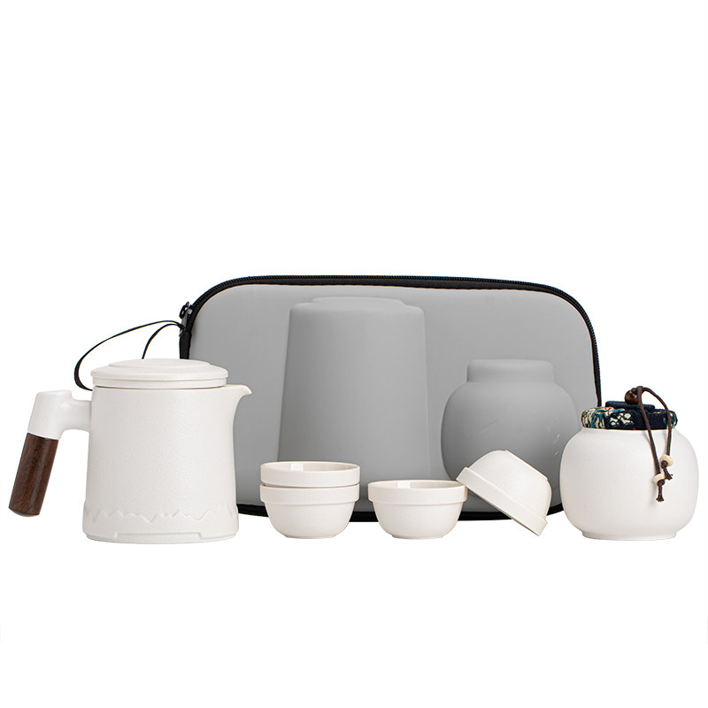 便携式旅行茶具j套装户外随身泡茶壶喝茶装备车载快客杯一壶三杯,餐饮具,旅行茶具,淘宝优惠券,粉丝福利购,淘宝优惠卷