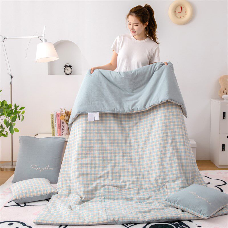 纯棉抱枕被子两用折叠汽车枕头靠垫被办公室沙发U午睡全棉空调被,居家布艺,抱枕被,淘宝优惠券,粉丝福利购,淘宝优惠卷