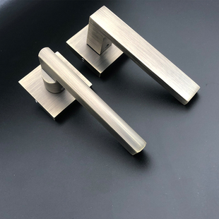 隐形门拉手黑青色明装专用电视机背景墙单面木门实W心把手不带锁