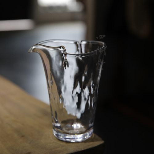 四闲堂 职人手作剪口琉璃公道杯分茶器功夫R茶具茶道配件匀杯