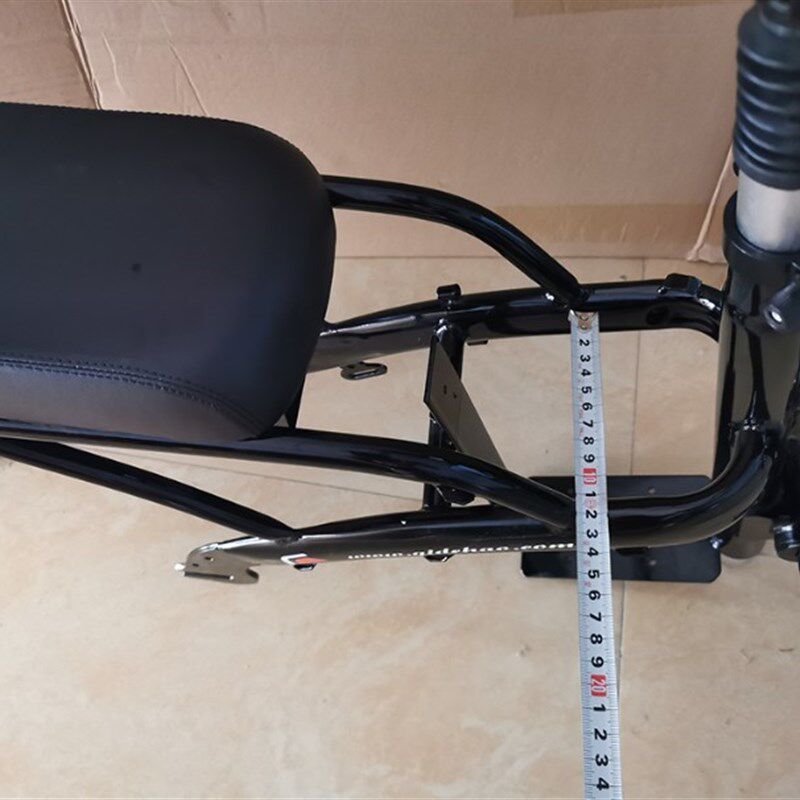 高碳钢14寸代i驾折叠电动自行车后置海霸款碟刹高碳钢车架配件