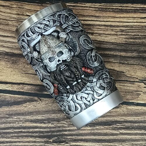 中世纪维京海盗啤k酒杯个性维京人随手马克杯酒吧用搞怪复古杯子