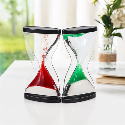 解压上升沙漏 计时器减压神器 工艺品N摆件家居装饰礼品创意