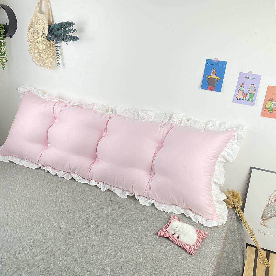 韩版全棉床头软包靠垫大靠背公主双人G长靠枕可拆洗靠枕床头床靠