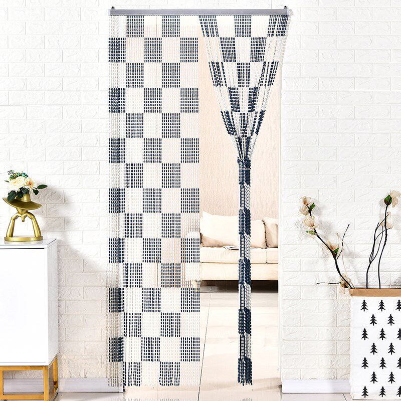 葫芦珠帘仿水晶门帘隔断帘家用y卧室卫生间夏季防蚊蝇玄关帘装饰