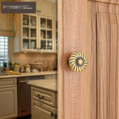 美式 黑色纯铜橱柜门拉p手仿古衣柜把手全铜红黑古铜抽屉单孔小拉