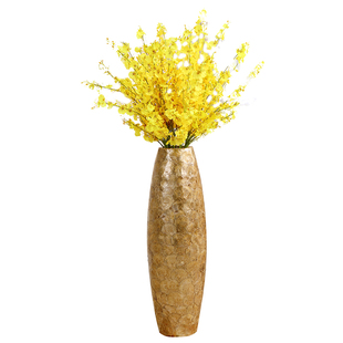 落地花瓶大号干花欧式花屏摆件客厅电视K柜轻奢干插花玄关复古装