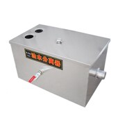 饭店不锈钢c隔油池污水处理器过油水分离器过滤器小型餐饮厨房商