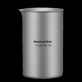 户外露营钛合金快客杯茶 泡茶器新G款 便携式 纯钛高级旅行茶具套装