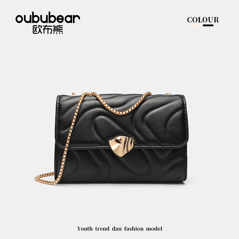 oububear/欧布熊2025年新款时尚百搭单肩斜跨腋下包女包