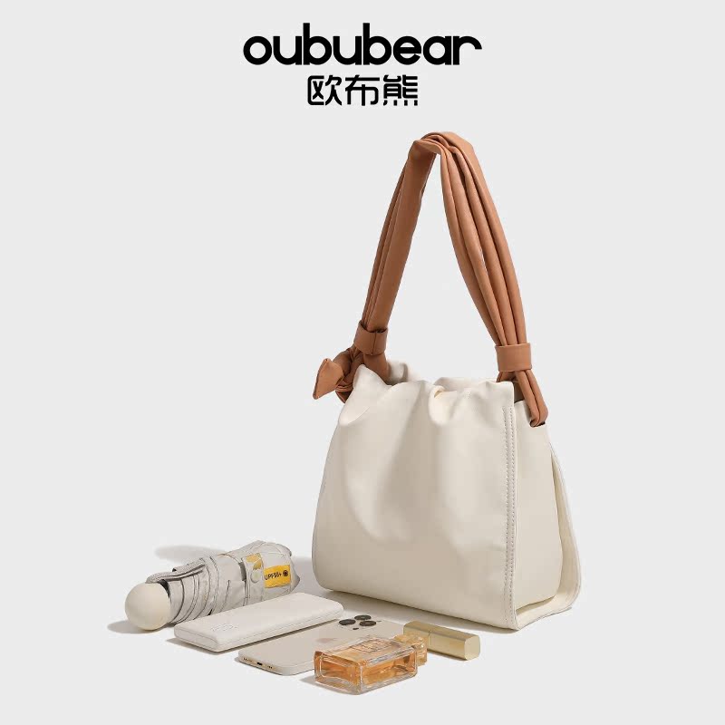 oububear/欧布熊高级感托特包包女2025新款包包时尚单肩女包百搭