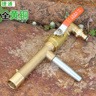 一寸铜快速取水i杆园林绿化取水阀浇水水管地插接水绿化草坪取水