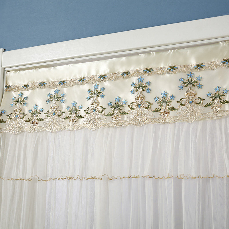 门帘防蚊卧室蕾丝沙帘厨房卫生间装饰帘子魔Q术贴免打孔隔断帘,居家布艺,窗纱,淘宝优惠券,粉丝福利购,淘宝优惠卷