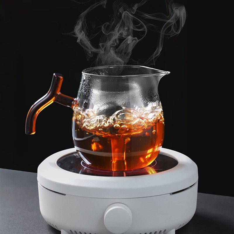 小青柑专用泡f茶壶黑晶炉煮茶冲茶器家用耐热玻璃茶具茶杯套装单,餐饮具,公道杯,淘宝优惠券,粉丝福利购,淘宝优惠卷