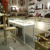 烤漆首饰展柜饰h品柜台 珠宝展示柜台玻璃 精品烤漆柜饰品展示柜