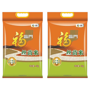 福临门丝苗米长粒香米5kg大米10斤袋装香米家用煮饭煲粥中粮出品