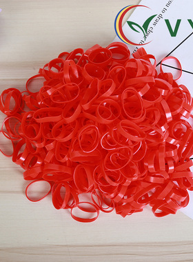 厂家直供越南越意VYR4044TPU红色橡皮筋橡胶圈橡皮圈捆绑蔬菜专用