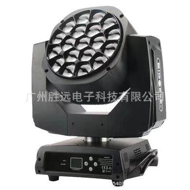全彩led19颗15WRGBW蜂眼摇头染色光束灯舞台酒吧舞台灯光舞美
