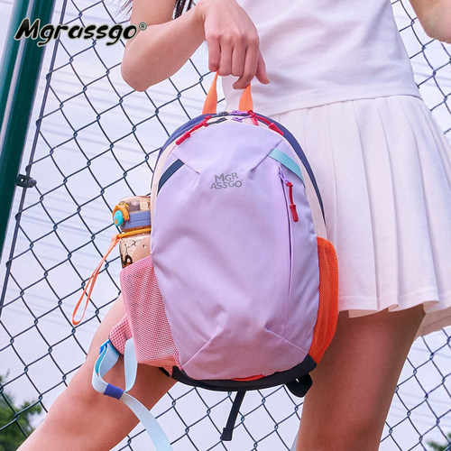 MGRASSGO双肩背包女户外旅游轻便运动小背包新款登山百搭小型书包